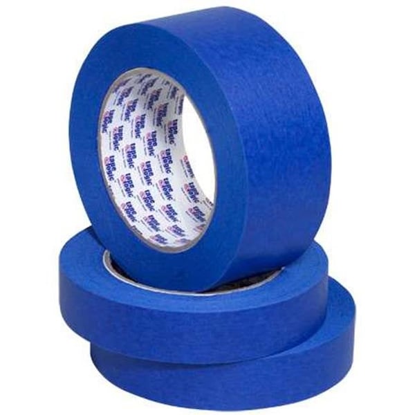 Box Partners Tape Logic T933300012PK 0.50 in. x 60 yards 3000 Blue Painters Tape - Pack of 12 T933300012PK - main
